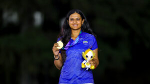  Pranavi Urs Makes History With India’s First Asian Games Gold In Women’s Golf 